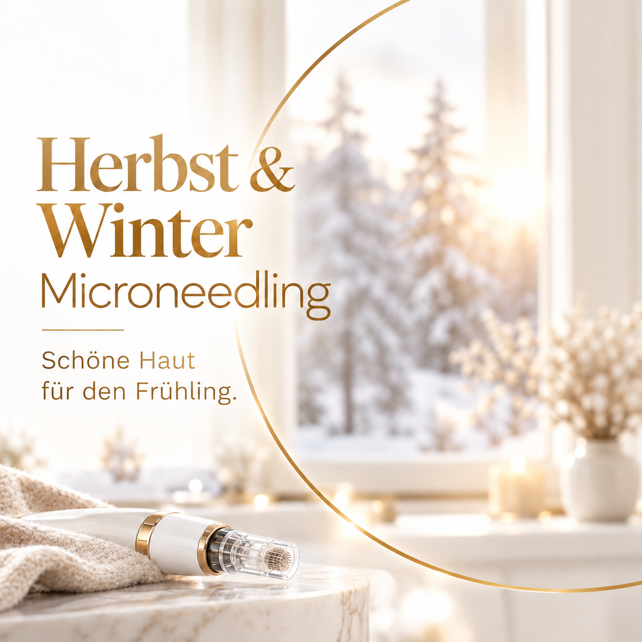 Microneedling im Herbst und Winter – warum jetzt die ideale Zeit ist
